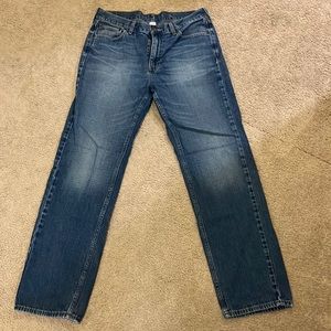 Nautica jeans size 34/32 light wash straight leg